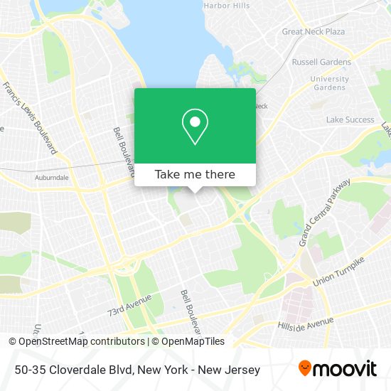 50-35 Cloverdale Blvd map