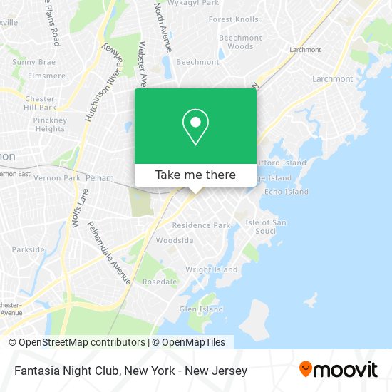 Mapa de Fantasia Night Club