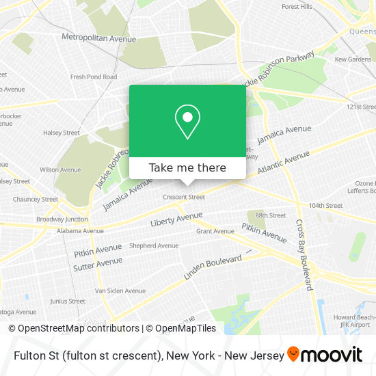 Mapa de Fulton St (fulton st crescent)
