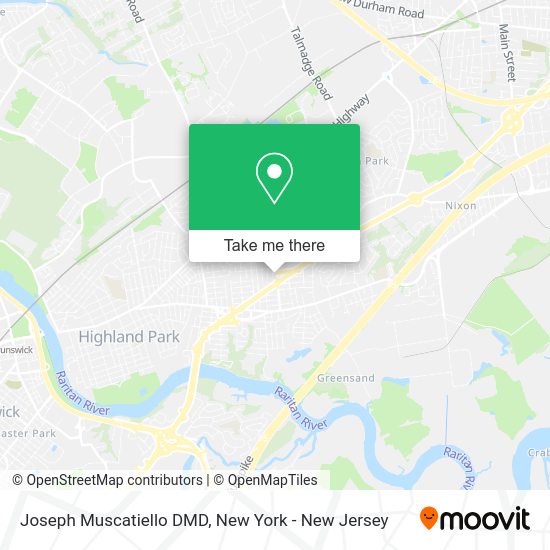 Mapa de Joseph Muscatiello DMD