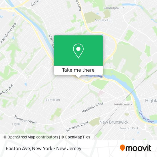 Mapa de Easton Ave