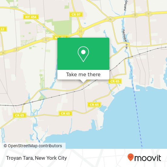 Mapa de Troyan Tara, 973 Montauk Hwy
