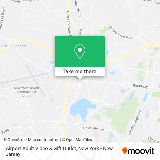 Airport Adult Video & Gift Outlet map