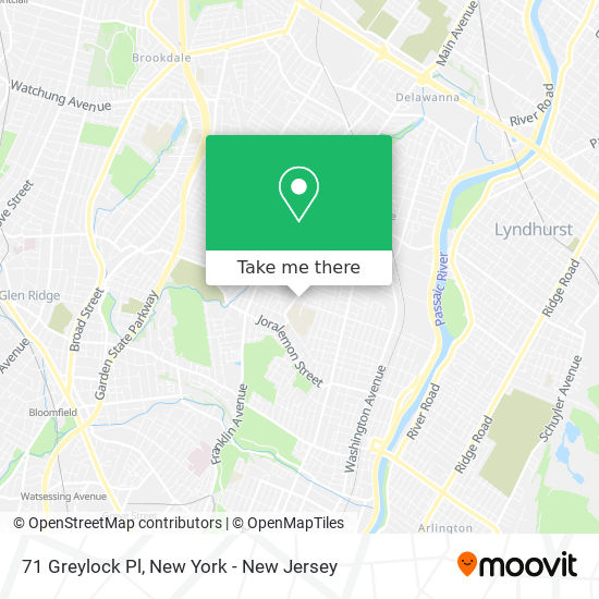 71 Greylock Pl map