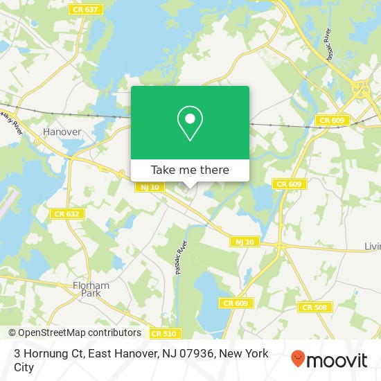 3 Hornung Ct, East Hanover, NJ 07936 map
