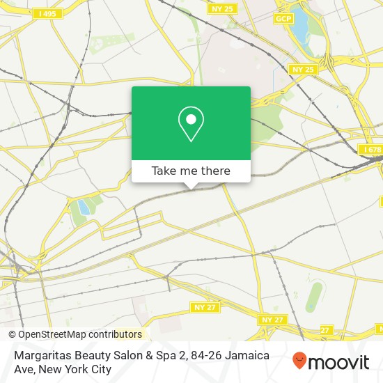 Margaritas Beauty Salon & Spa 2, 84-26 Jamaica Ave map