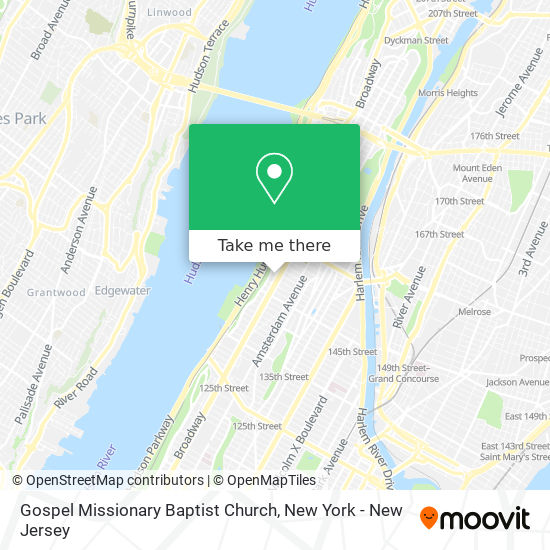 Gospel Missionary Baptist Church map