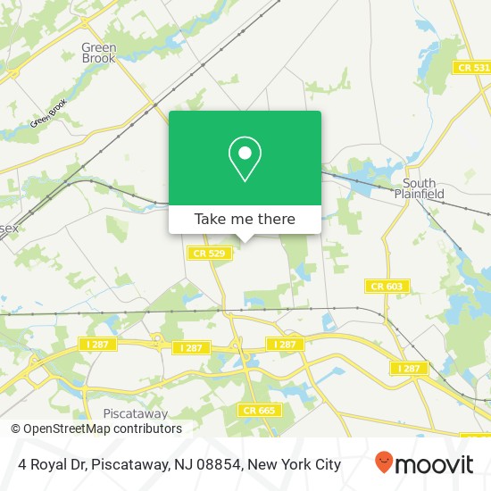 4 Royal Dr, Piscataway, NJ 08854 map