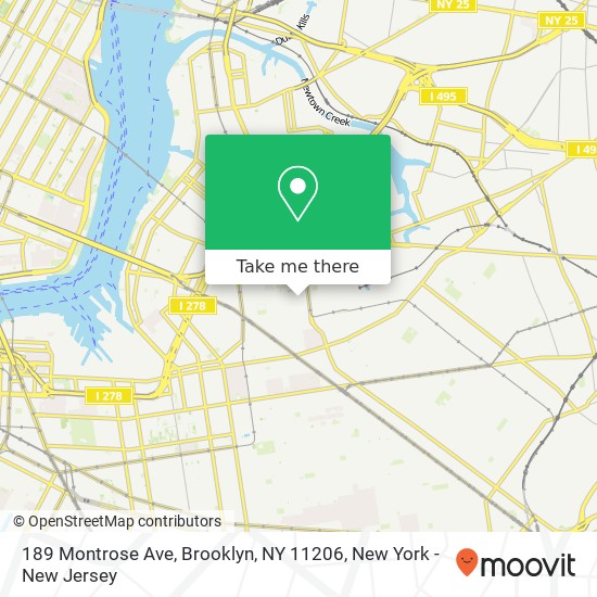 189 Montrose Ave, Brooklyn, NY 11206 map