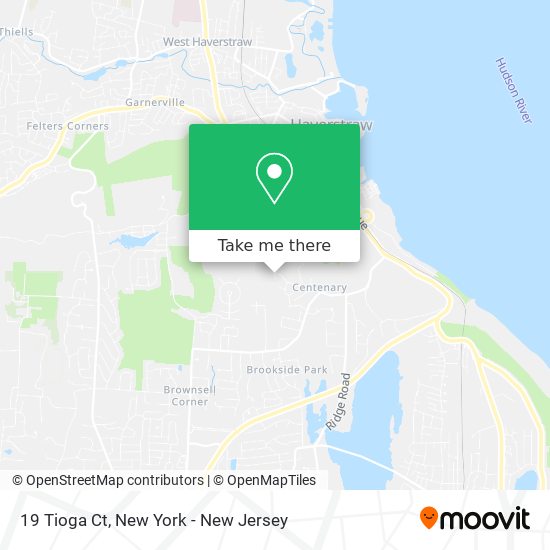 Mapa de 19 Tioga Ct