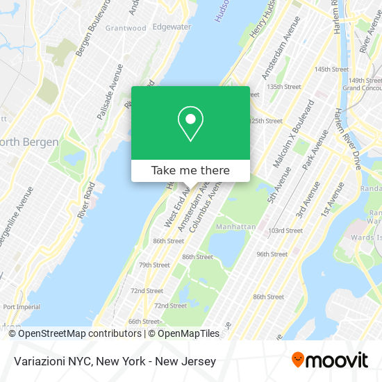 Variazioni NYC map