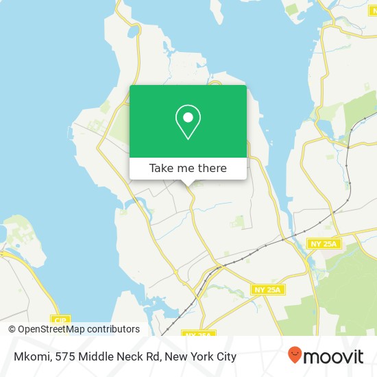 Mapa de Mkomi, 575 Middle Neck Rd