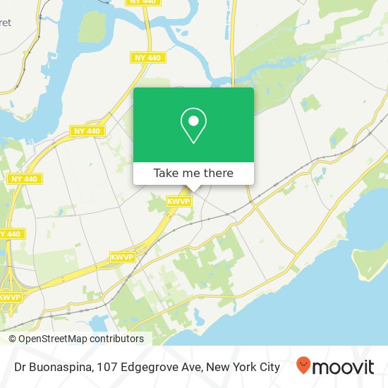 Dr Buonaspina, 107 Edgegrove Ave map