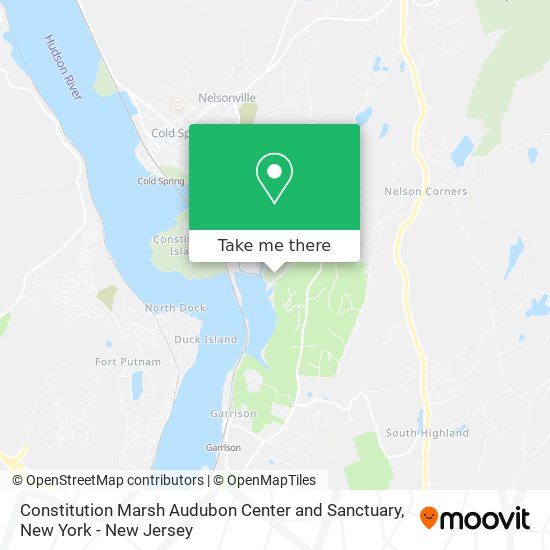 Constitution Marsh Audubon Center and Sanctuary map