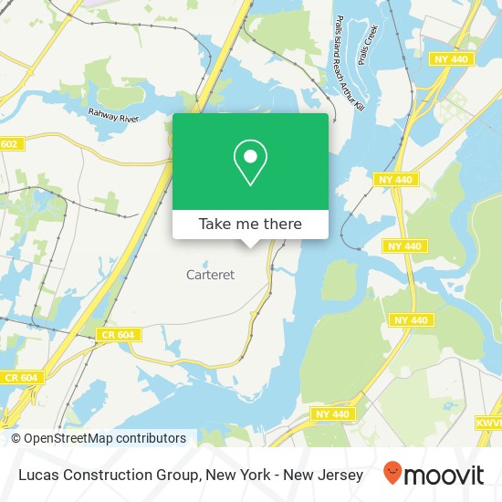 Mapa de Lucas Construction Group