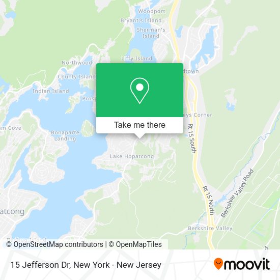 15 Jefferson Dr, Lake Hopatcong, NJ 07849 map