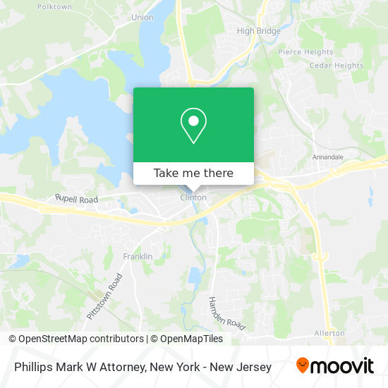 Phillips Mark W Attorney map