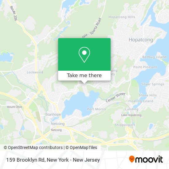 159 Brooklyn Rd map