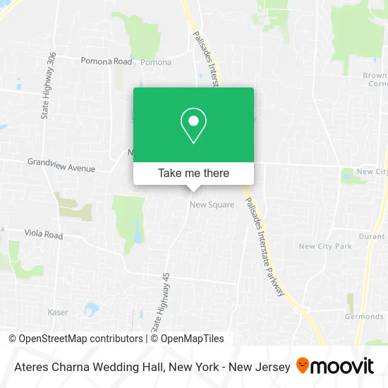 Ateres Charna Wedding Hall map