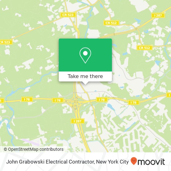 John Grabowski Electrical Contractor map