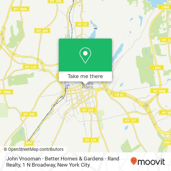 Mapa de John Vrooman - Better Homes & Gardens - Rand Realty, 1 N Broadway