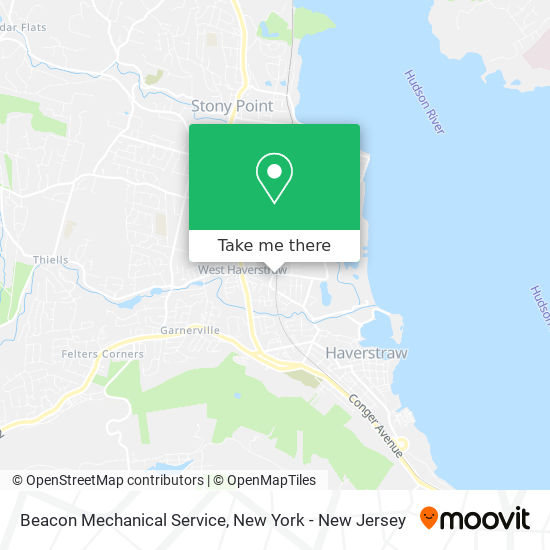 Beacon Mechanical Service map