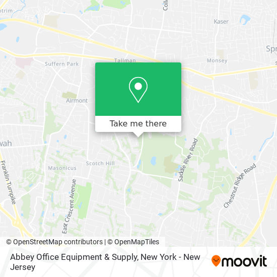 Abbey Office Equipment & Supply map