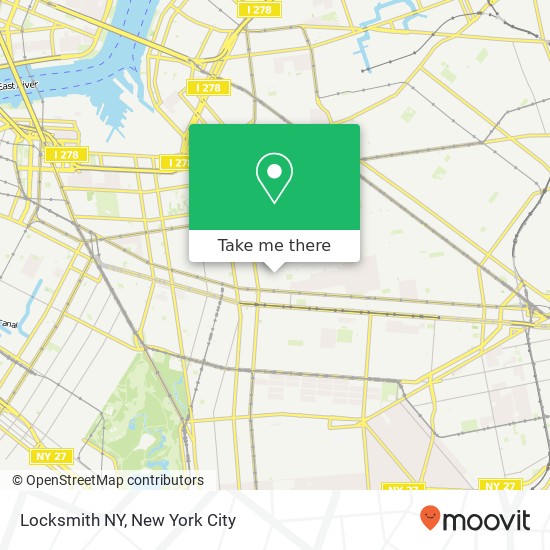 Locksmith NY, 169 Halsey St map