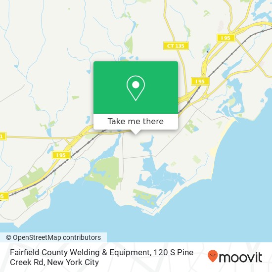 Fairfield County Welding & Equipment, 120 S Pine Creek Rd map