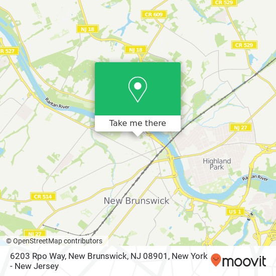 6203 Rpo Way, New Brunswick, NJ 08901 map