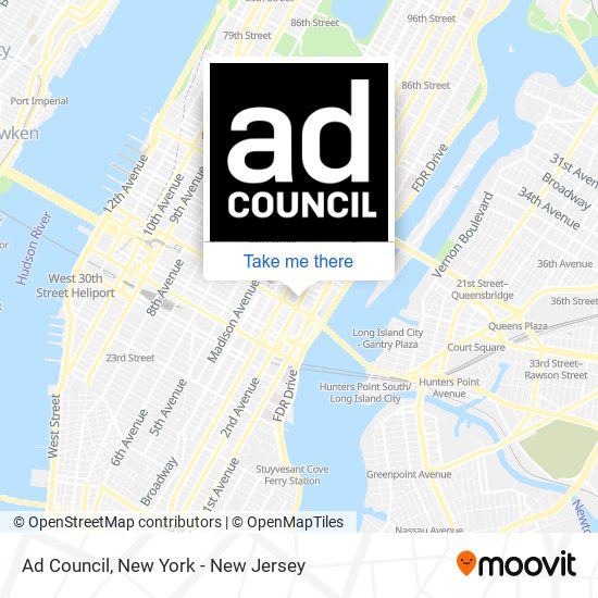 Ad Council map