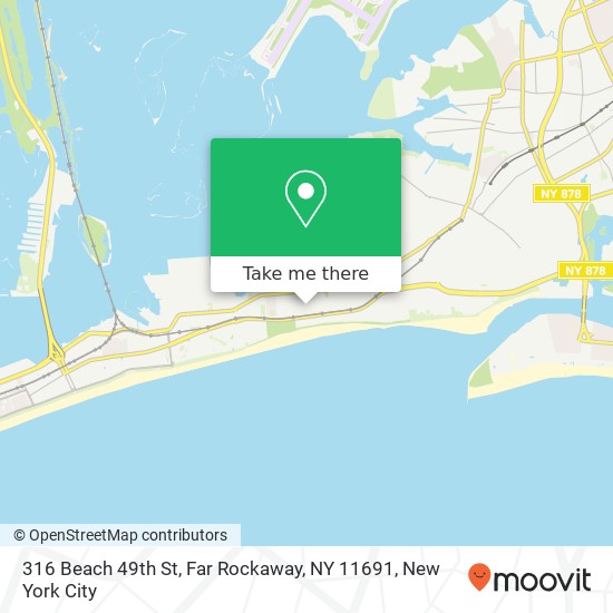 316 Beach 49th St, Far Rockaway, NY 11691 map