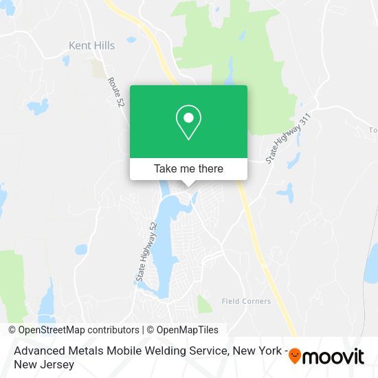 Advanced Metals Mobile Welding Service map