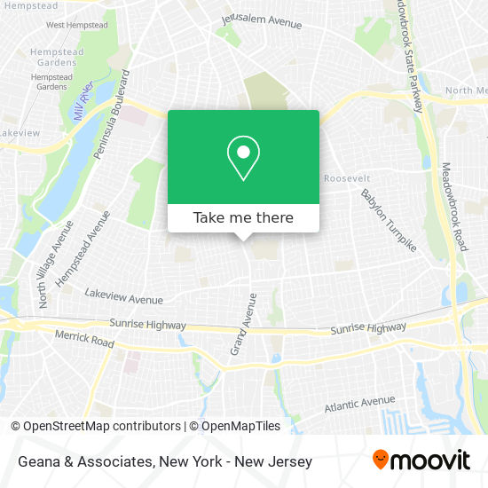 Mapa de Geana & Associates