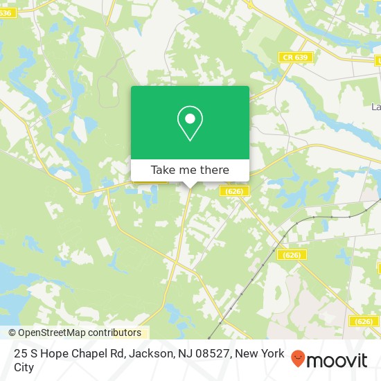 25 S Hope Chapel Rd, Jackson, NJ 08527 map