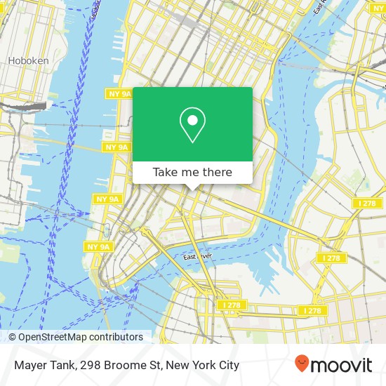 Mapa de Mayer Tank, 298 Broome St