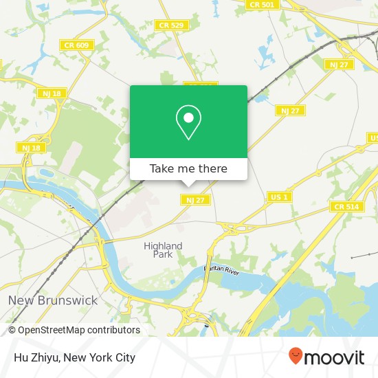Mapa de Hu Zhiyu, 151 Washington Ave