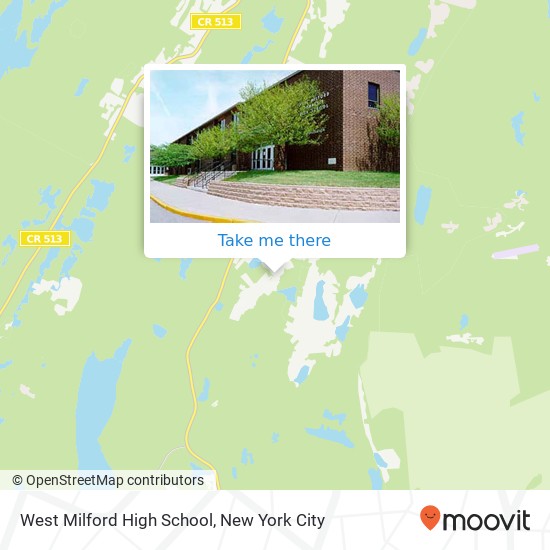 Mapa de West Milford High School, 67 Highlander Dr