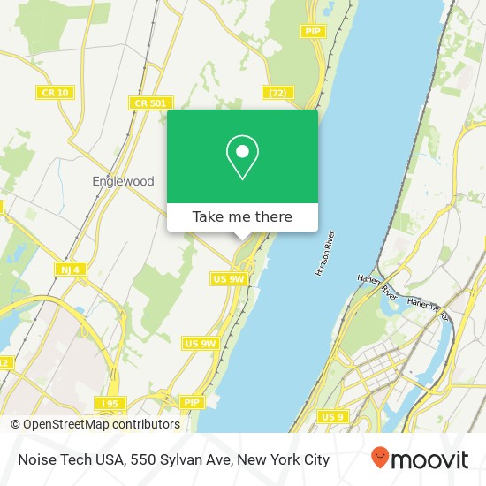 Mapa de Noise Tech USA, 550 Sylvan Ave