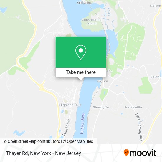 Thayer Rd map