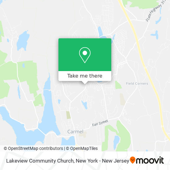 Mapa de Lakeview Community Church