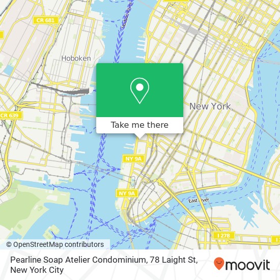 Pearline Soap Atelier Condominium, 78 Laight St map