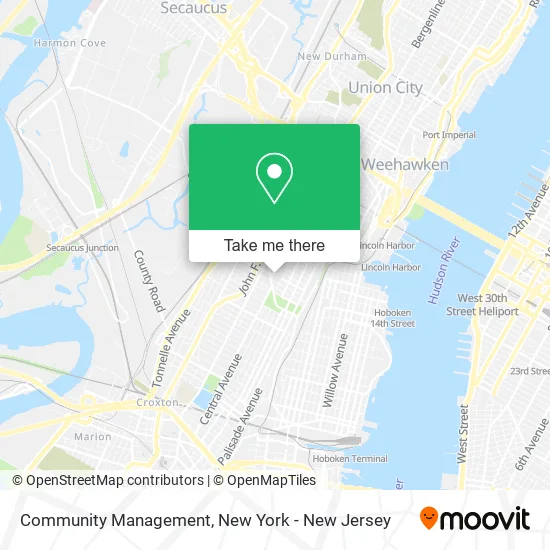 Community Management map