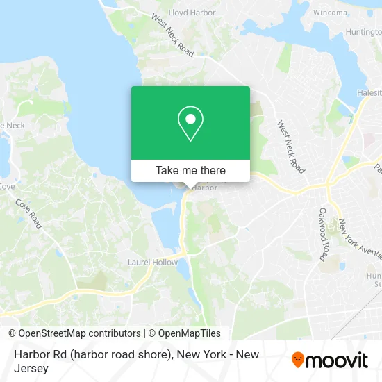 Harbor Rd (harbor road shore) map