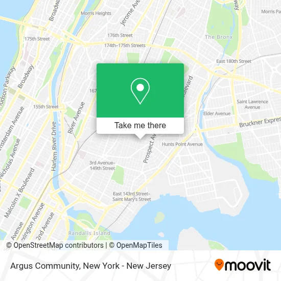 Argus Community map