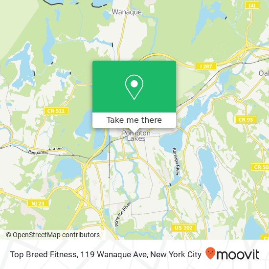 Top Breed Fitness, 119 Wanaque Ave map