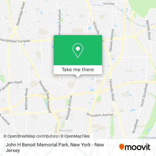 Mapa de John H Benoit Memorial Park