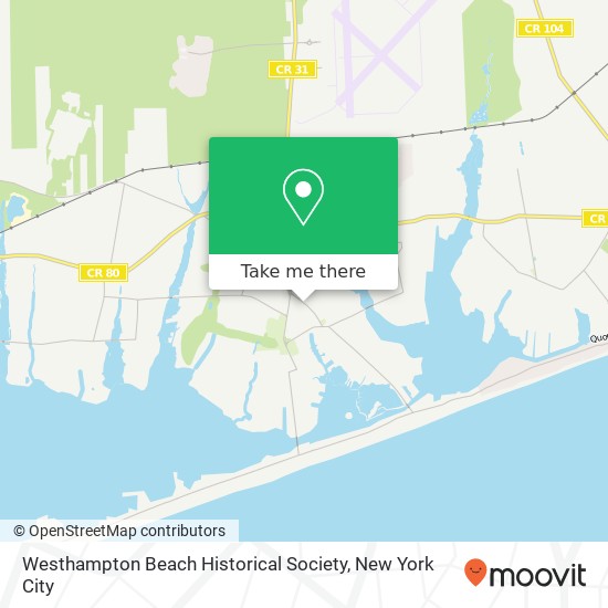 Westhampton Beach Historical Society map