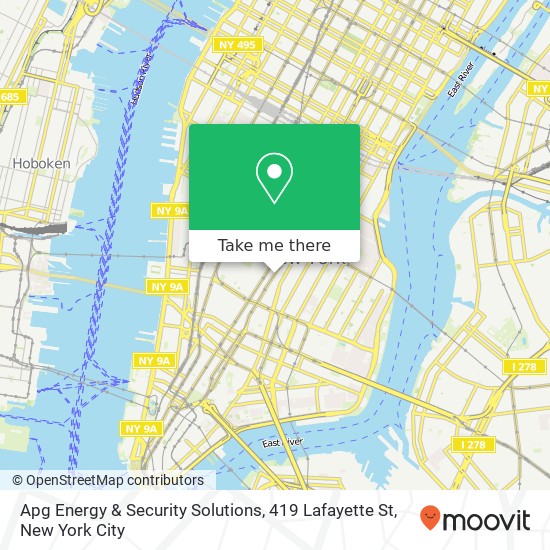 Apg Energy & Security Solutions, 419 Lafayette St map