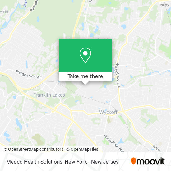 Medco Health Solutions map